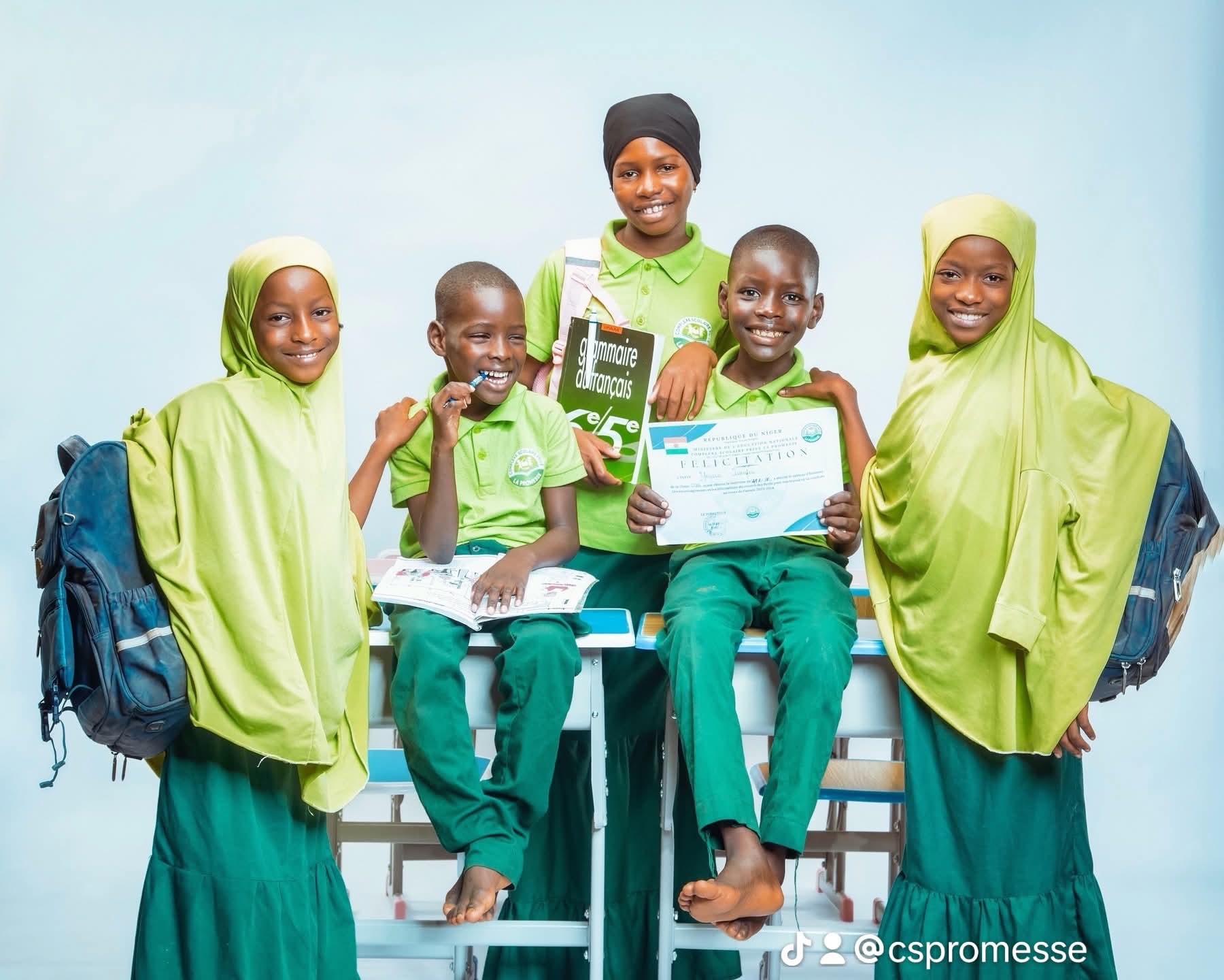 Élèves CSP La Promesse